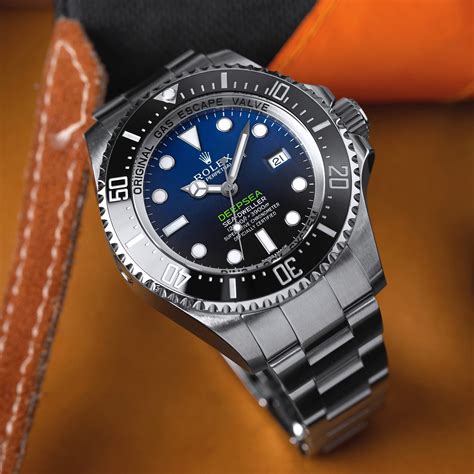 rolex deepsea blue used|Rolex deepsea dweller 44mm.